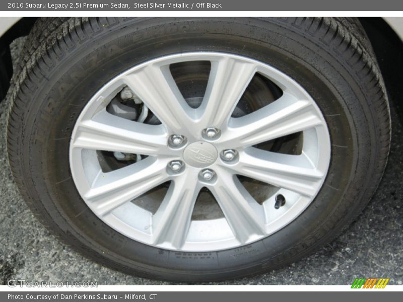  2010 Legacy 2.5i Premium Sedan Wheel