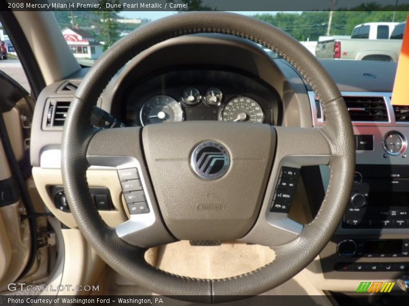 Dune Pearl Metallic / Camel 2008 Mercury Milan I4 Premier