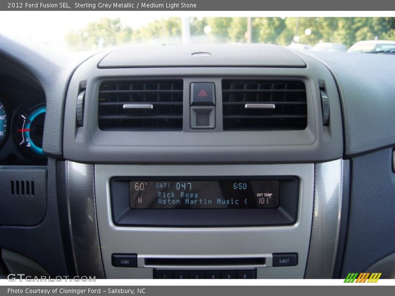 Sterling Grey Metallic / Medium Light Stone 2012 Ford Fusion SEL