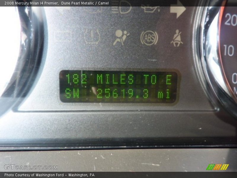 Dune Pearl Metallic / Camel 2008 Mercury Milan I4 Premier