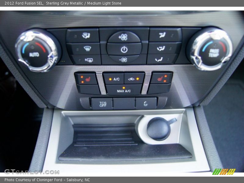 Controls of 2012 Fusion SEL