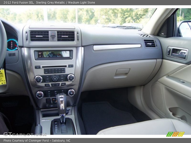 Sterling Grey Metallic / Medium Light Stone 2012 Ford Fusion SEL