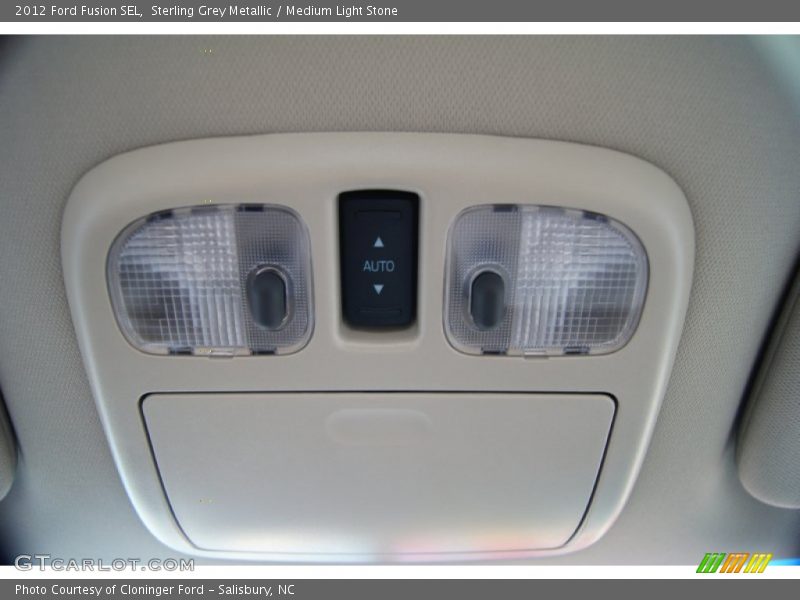 Sterling Grey Metallic / Medium Light Stone 2012 Ford Fusion SEL