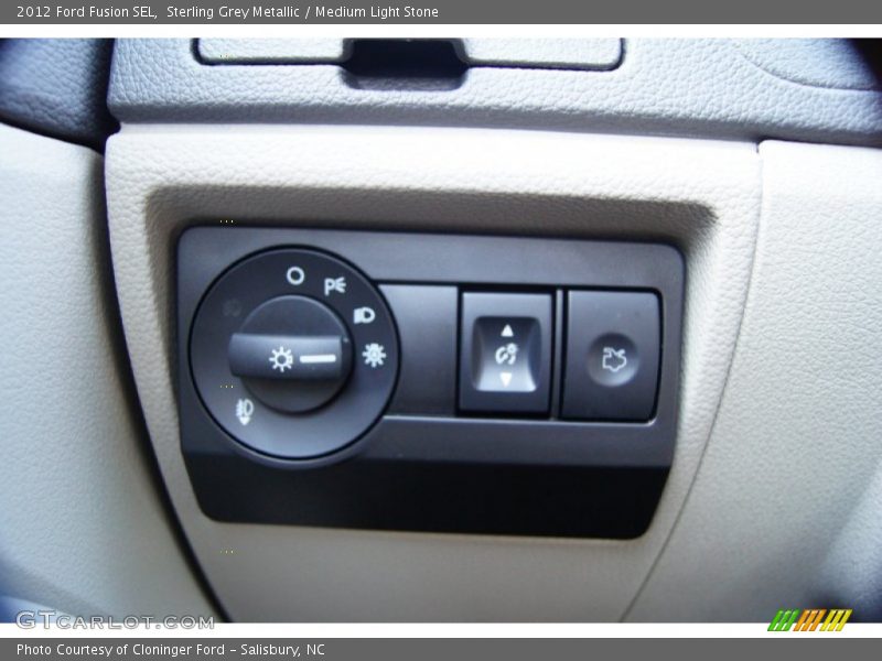 Sterling Grey Metallic / Medium Light Stone 2012 Ford Fusion SEL