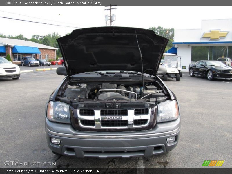 Black Garnet Metallic / Gray 2008 Isuzu Ascender S 4x4