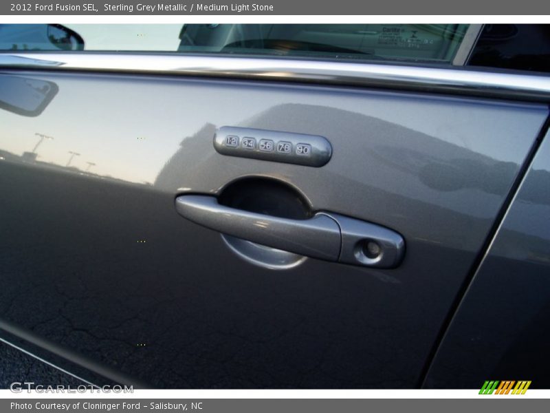 Sterling Grey Metallic / Medium Light Stone 2012 Ford Fusion SEL