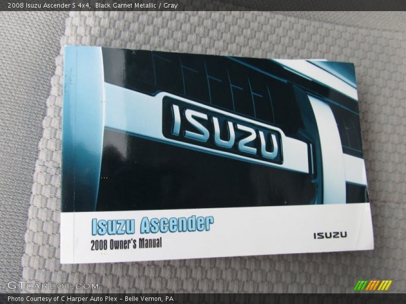 Black Garnet Metallic / Gray 2008 Isuzu Ascender S 4x4