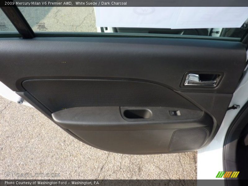 White Suede / Dark Charcoal 2009 Mercury Milan V6 Premier AWD