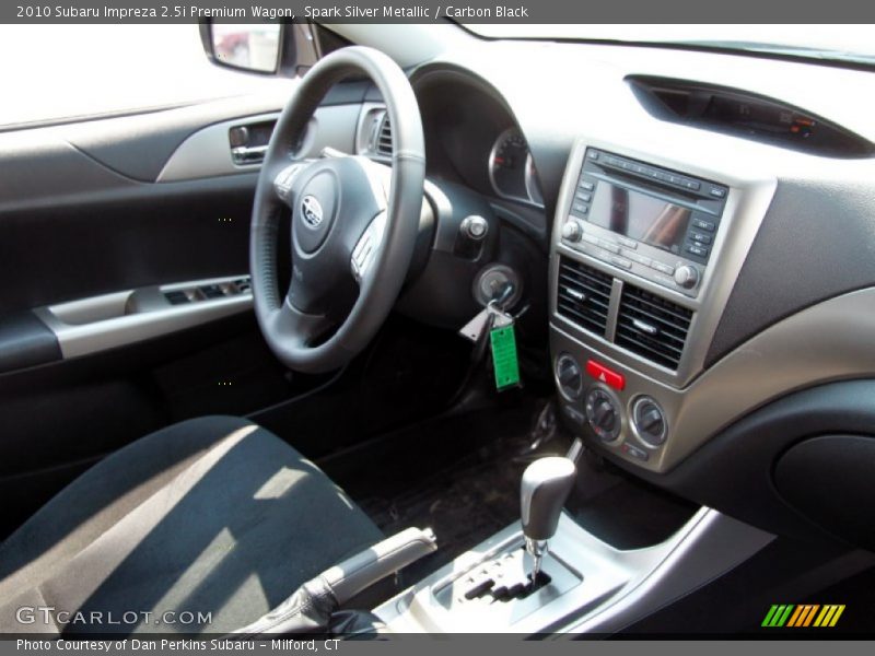 Spark Silver Metallic / Carbon Black 2010 Subaru Impreza 2.5i Premium Wagon