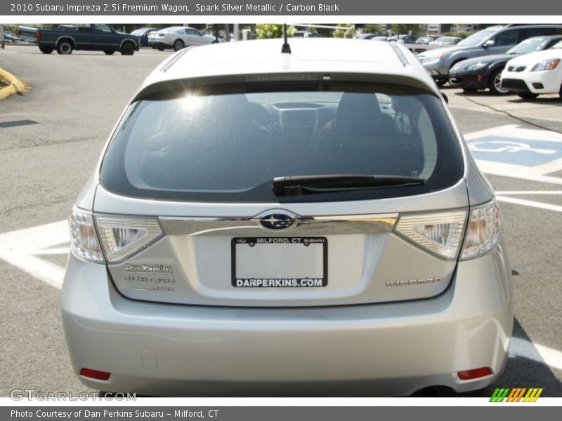 Spark Silver Metallic / Carbon Black 2010 Subaru Impreza 2.5i Premium Wagon
