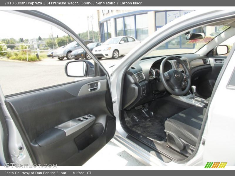 Spark Silver Metallic / Carbon Black 2010 Subaru Impreza 2.5i Premium Wagon