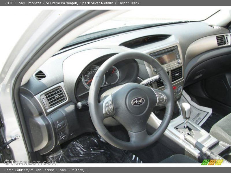 Spark Silver Metallic / Carbon Black 2010 Subaru Impreza 2.5i Premium Wagon