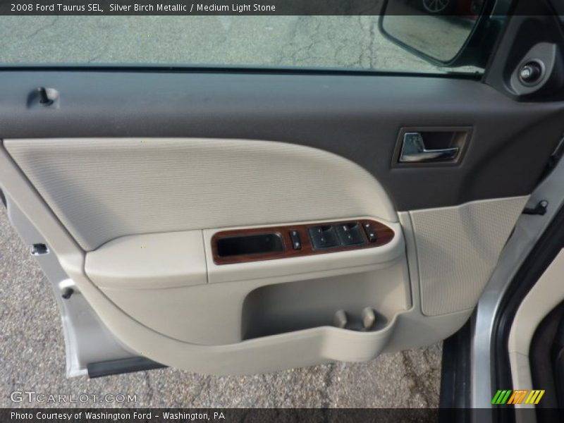Silver Birch Metallic / Medium Light Stone 2008 Ford Taurus SEL