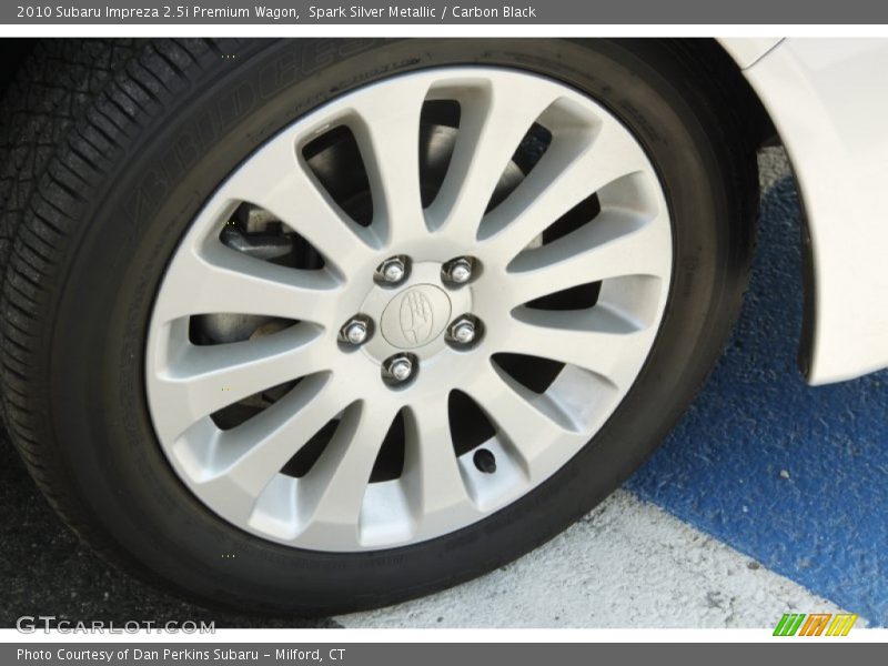 Spark Silver Metallic / Carbon Black 2010 Subaru Impreza 2.5i Premium Wagon