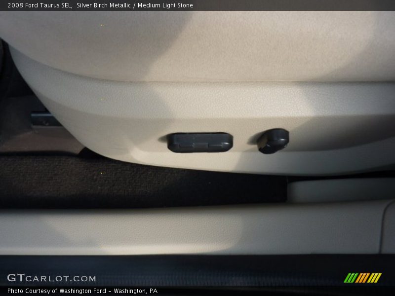 Silver Birch Metallic / Medium Light Stone 2008 Ford Taurus SEL