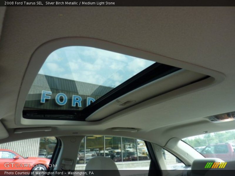 Silver Birch Metallic / Medium Light Stone 2008 Ford Taurus SEL