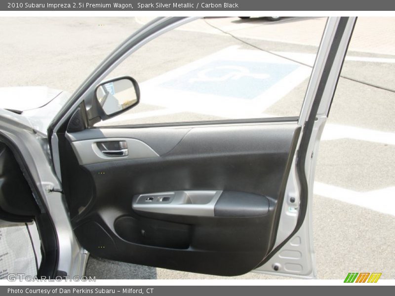 Spark Silver Metallic / Carbon Black 2010 Subaru Impreza 2.5i Premium Wagon