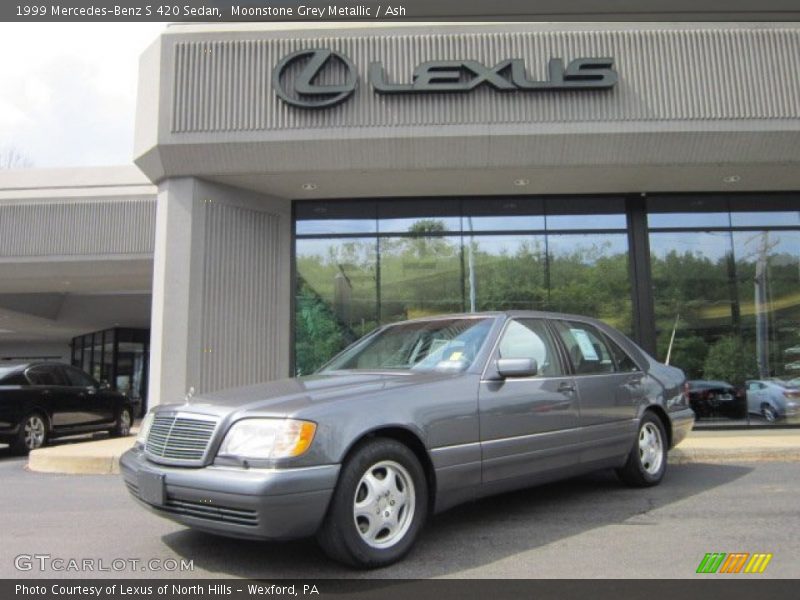 Moonstone Grey Metallic / Ash 1999 Mercedes-Benz S 420 Sedan