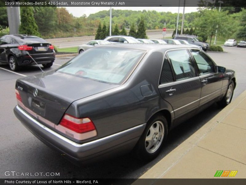 Moonstone Grey Metallic / Ash 1999 Mercedes-Benz S 420 Sedan