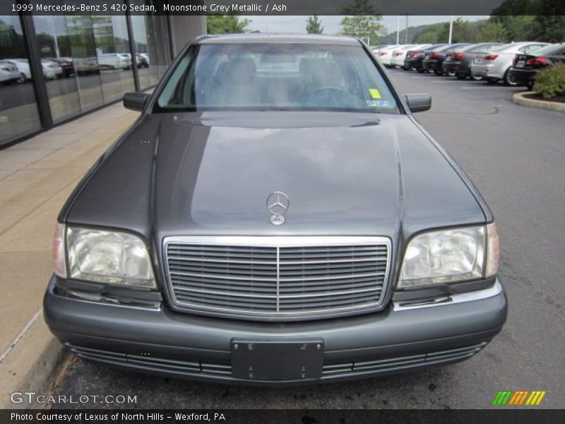 Moonstone Grey Metallic / Ash 1999 Mercedes-Benz S 420 Sedan