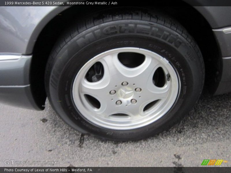 Moonstone Grey Metallic / Ash 1999 Mercedes-Benz S 420 Sedan