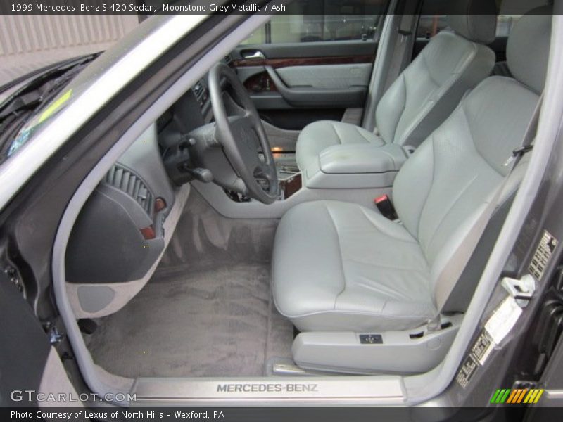  1999 S 420 Sedan Ash Interior