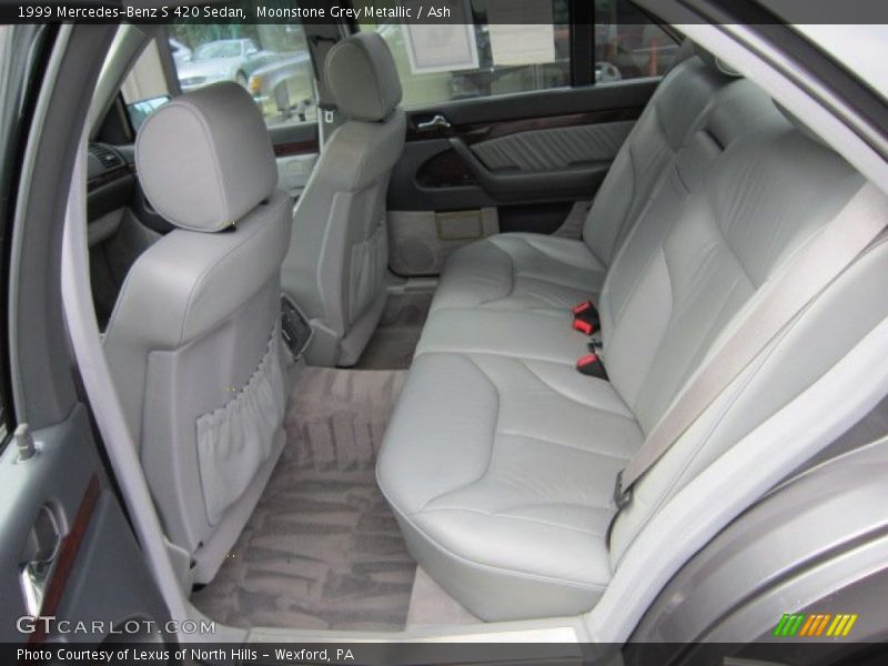  1999 S 420 Sedan Ash Interior