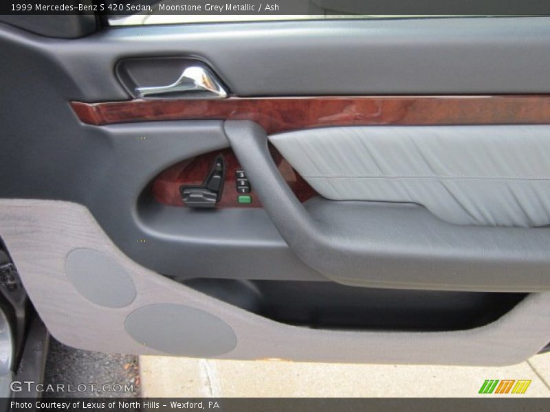 Moonstone Grey Metallic / Ash 1999 Mercedes-Benz S 420 Sedan