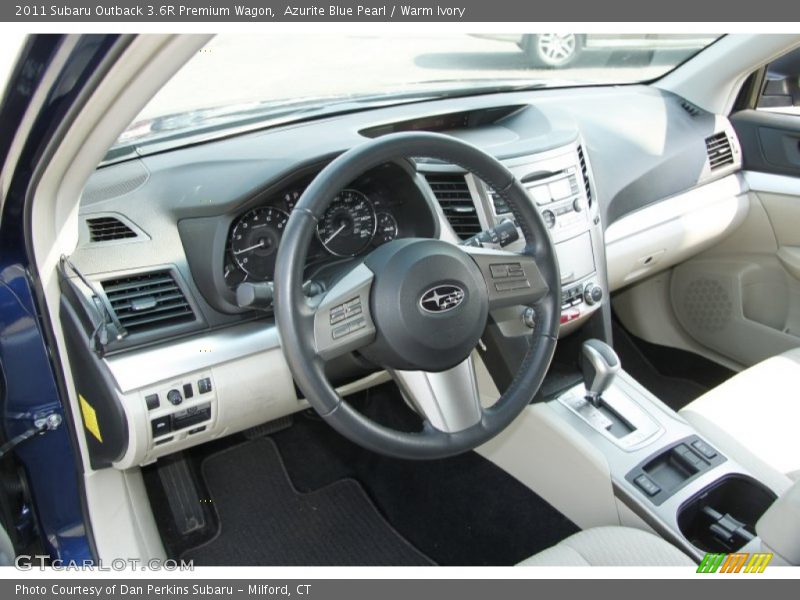  2011 Outback 3.6R Premium Wagon Warm Ivory Interior