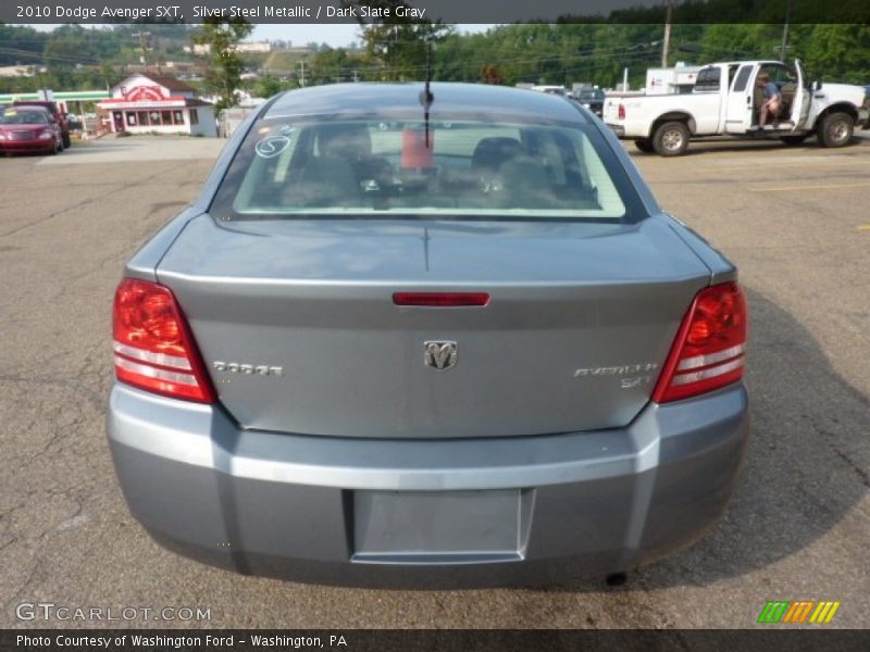 Silver Steel Metallic / Dark Slate Gray 2010 Dodge Avenger SXT