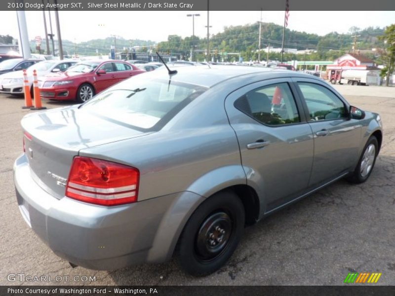 Silver Steel Metallic / Dark Slate Gray 2010 Dodge Avenger SXT