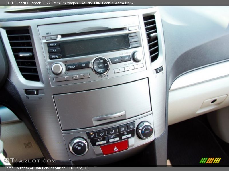 Controls of 2011 Outback 3.6R Premium Wagon
