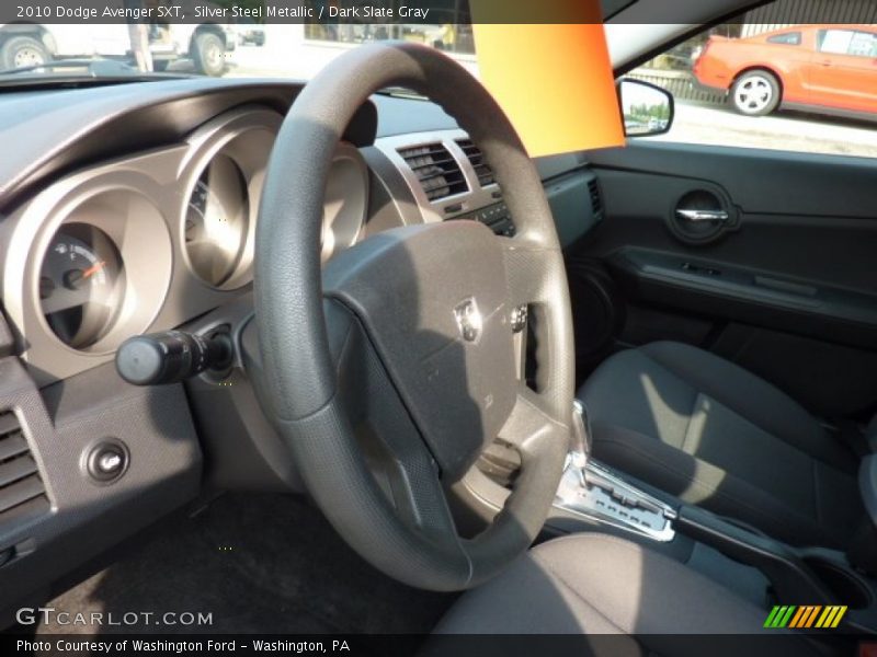 Silver Steel Metallic / Dark Slate Gray 2010 Dodge Avenger SXT