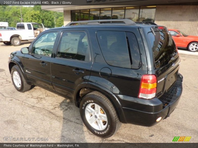  2007 Escape Hybrid 4WD Black