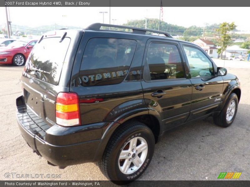Black / Ebony 2007 Ford Escape Hybrid 4WD