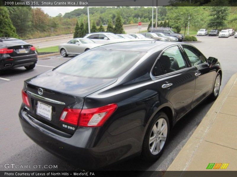 Smoky Granite Mica / Black 2008 Lexus ES 350