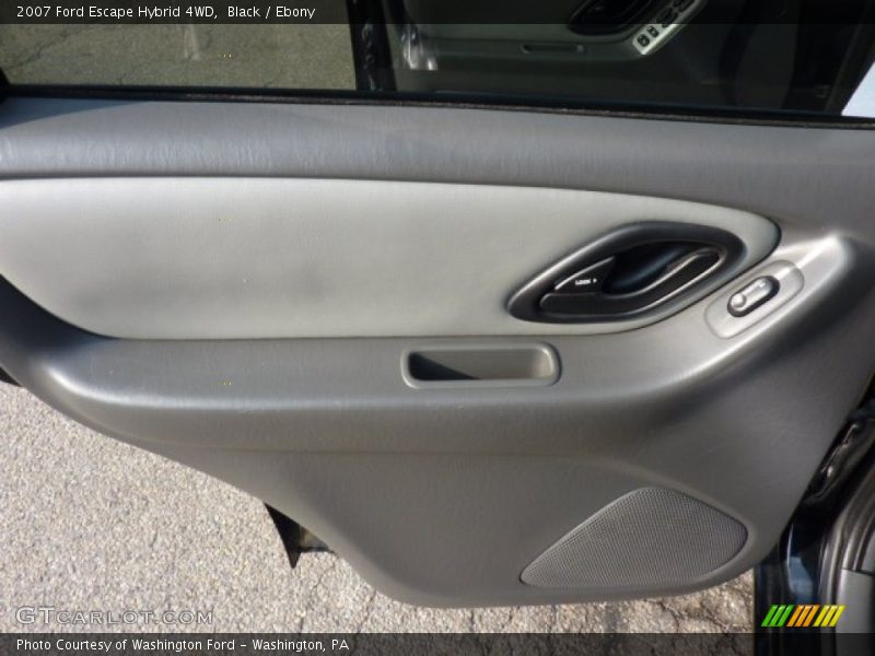 Black / Ebony 2007 Ford Escape Hybrid 4WD