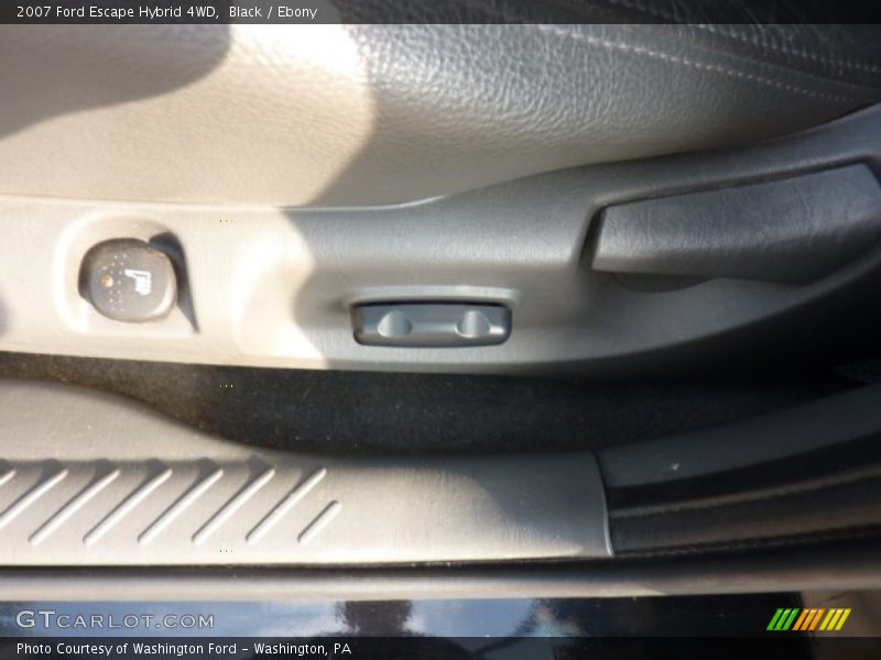 Black / Ebony 2007 Ford Escape Hybrid 4WD