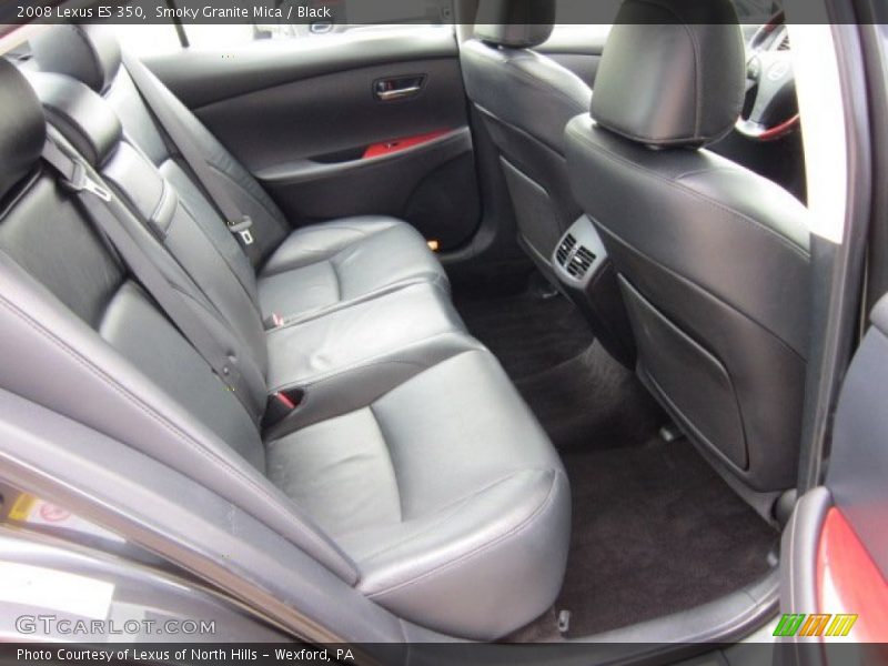 Smoky Granite Mica / Black 2008 Lexus ES 350