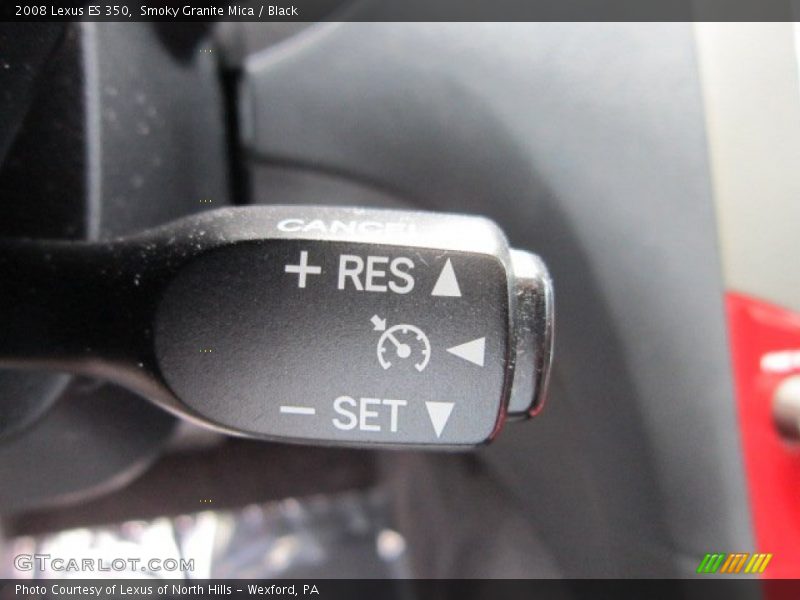Smoky Granite Mica / Black 2008 Lexus ES 350