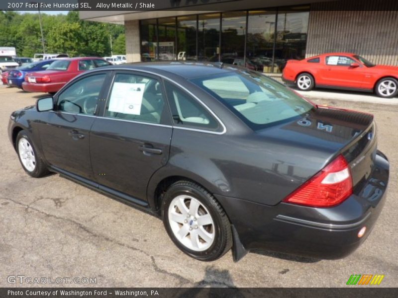 Alloy Metallic / Shale 2007 Ford Five Hundred SEL