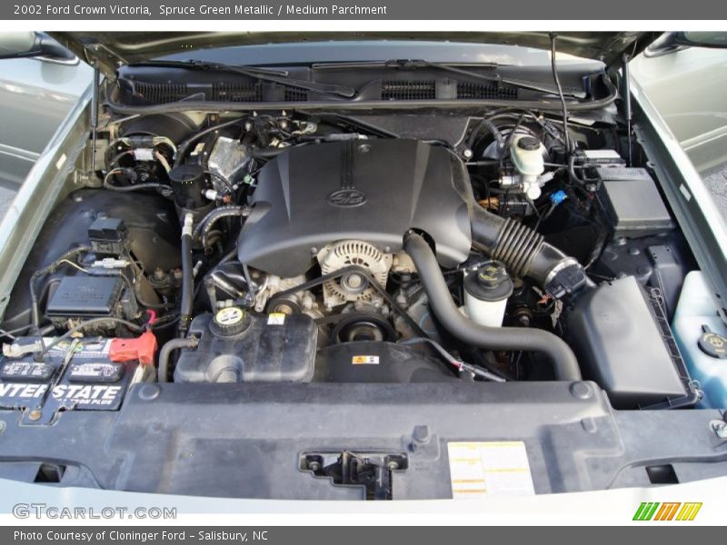  2002 Crown Victoria  Engine - 4.6 Liter SOHC 16-Valve V8