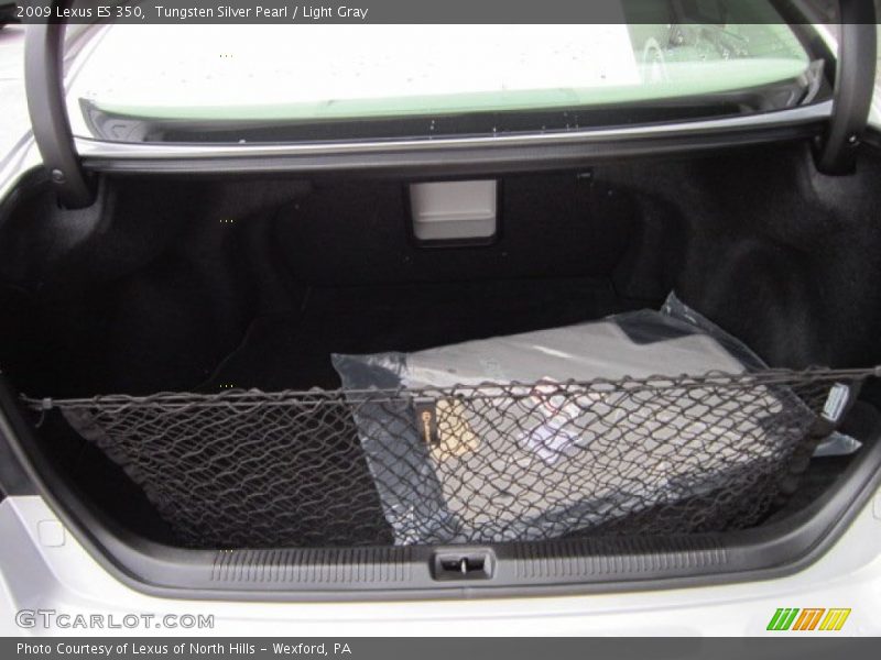 Tungsten Silver Pearl / Light Gray 2009 Lexus ES 350
