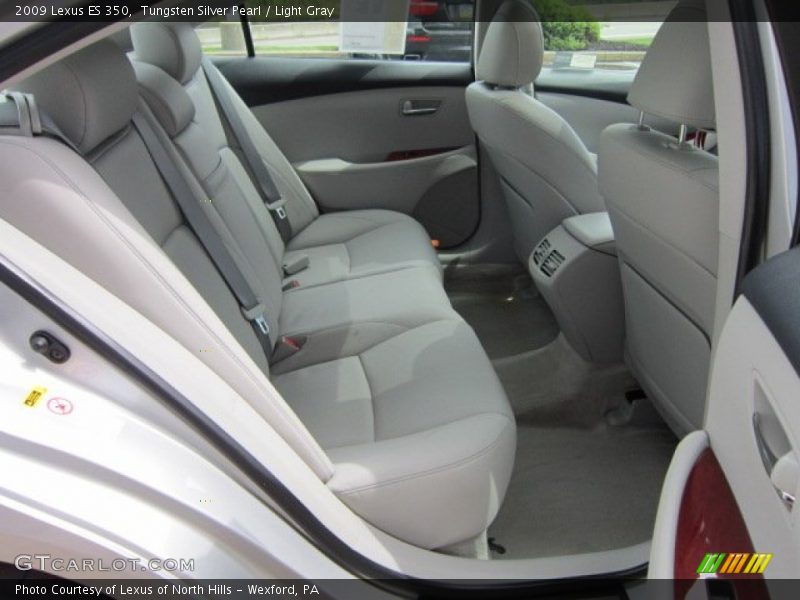 Tungsten Silver Pearl / Light Gray 2009 Lexus ES 350