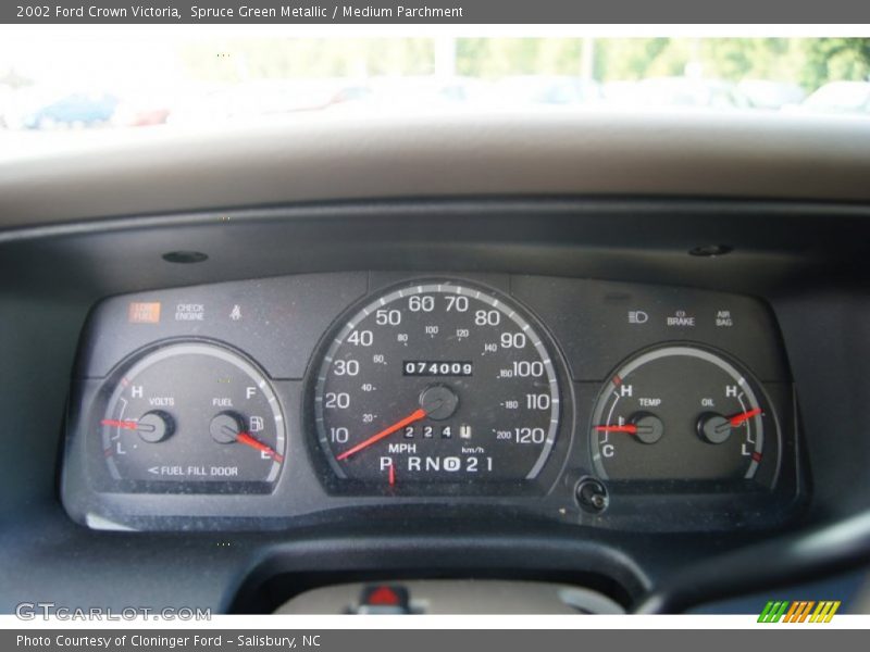  2002 Crown Victoria   Gauges