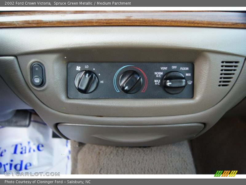 Controls of 2002 Crown Victoria 