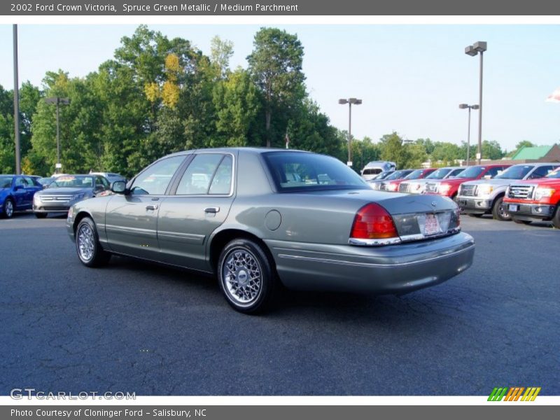  2002 Crown Victoria  Spruce Green Metallic