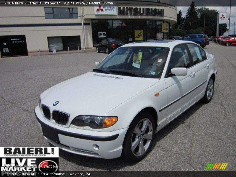 Alpine White / Natural Brown 2004 BMW 3 Series 330xi Sedan