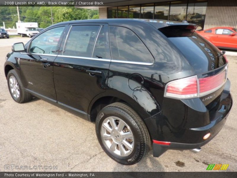 Black Clearcoat / Charcoal Black 2008 Lincoln MKX AWD