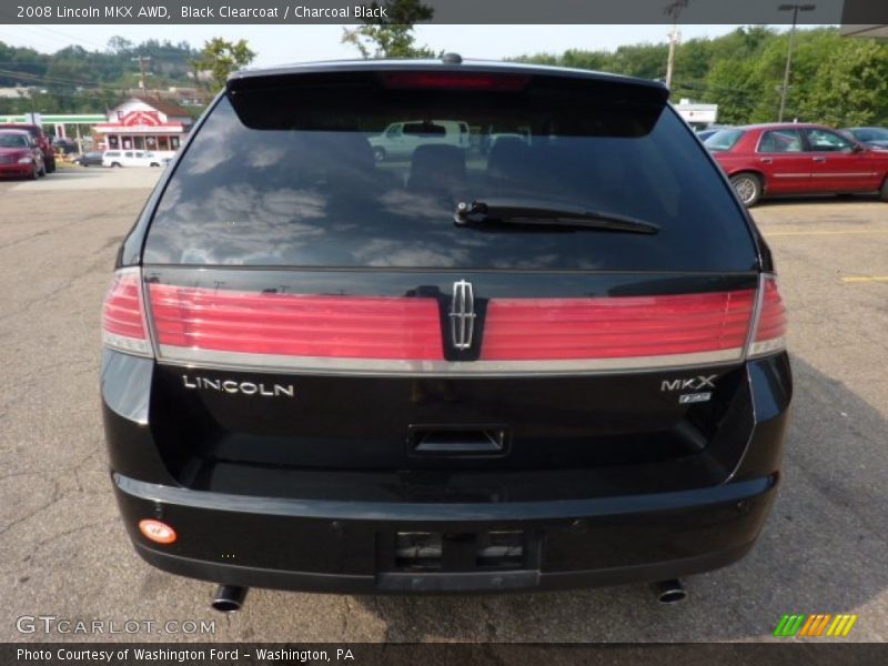 Black Clearcoat / Charcoal Black 2008 Lincoln MKX AWD
